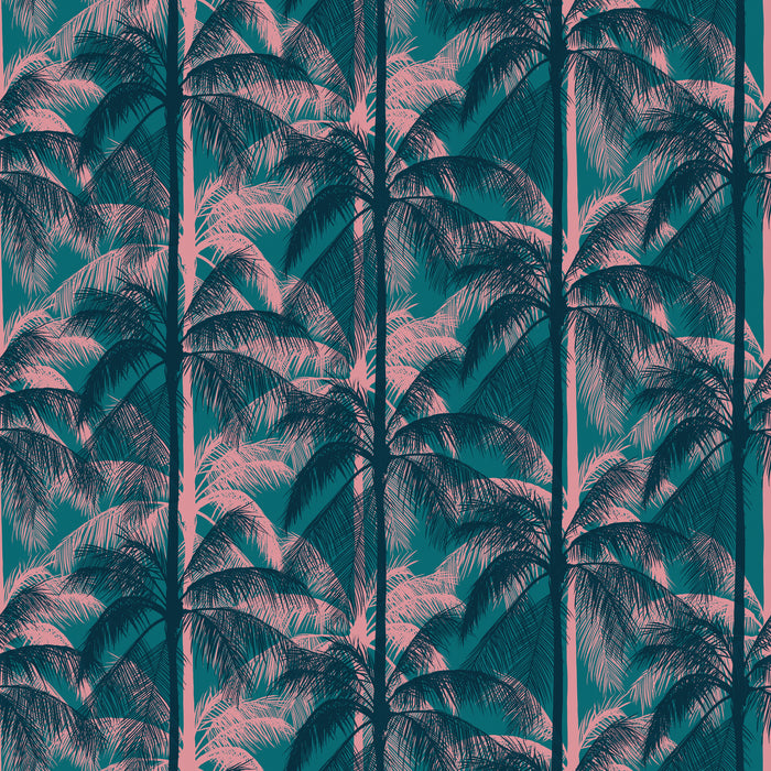 Poolside Too, Poolside Palms CANVAS in Storytime