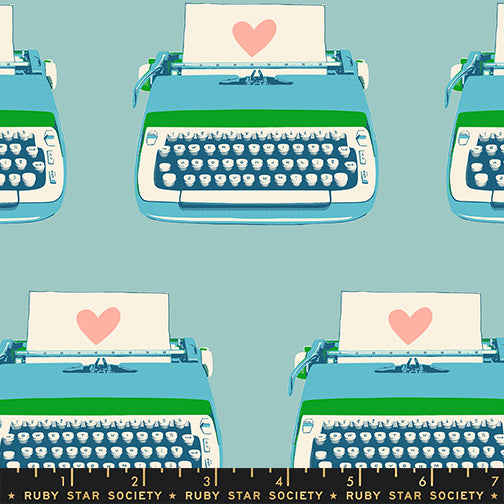Best Day Ever, Typewriters in Turquoise