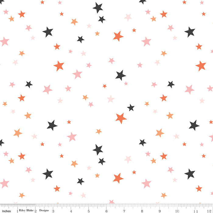 Hey Pumpkin, Stars in White 108" WIDEBACK