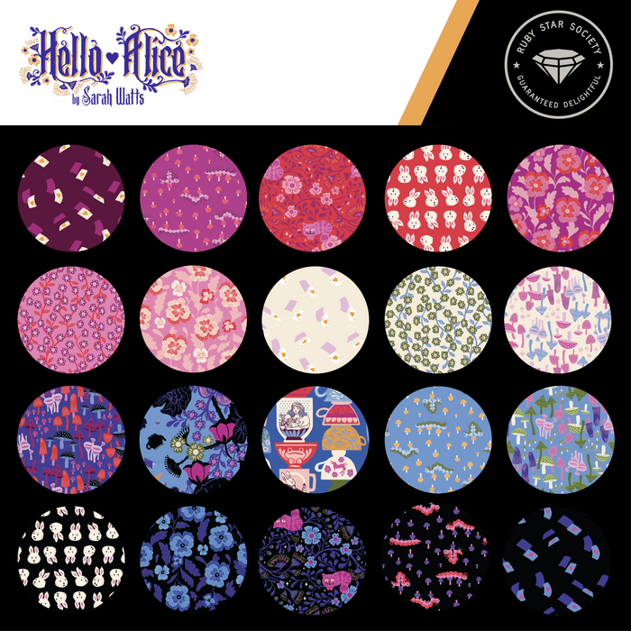 Hello Alice fat quarter bundle - Sarah Watts