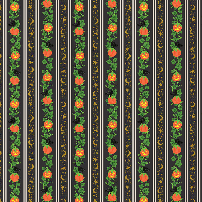 Halloween III, Pumpkin Patch in Black Metallic