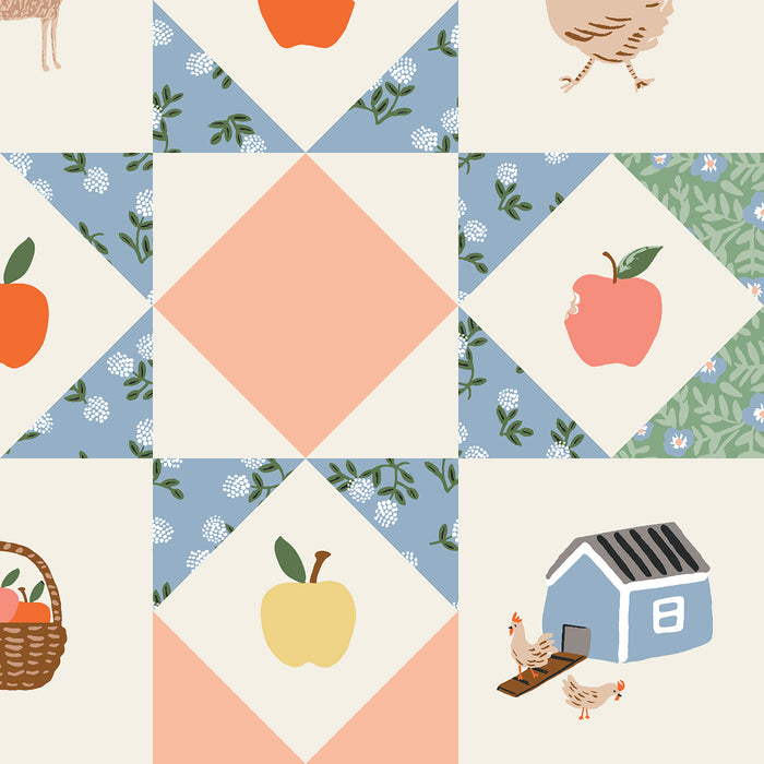 *PRE-ORDER* Home Sweet Home, Farmhouse Quilt in Multi
