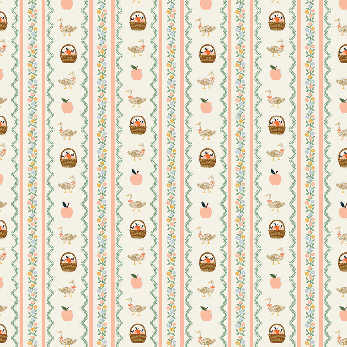 *PRE-ORDER* Home Sweet Home, Farmhouse Stripe in Cream