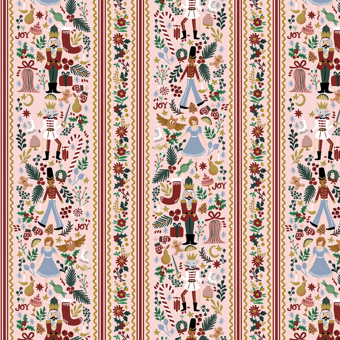 Holiday Classics IV, Nutcracker March in Blush and Metallic Gold