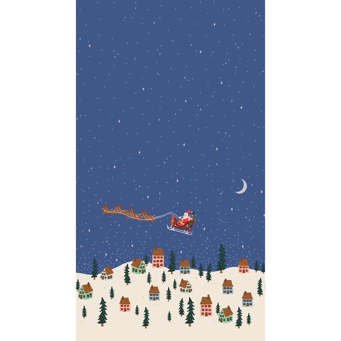 Holiday Classics V - Santa's Sleigh - Navy Metallic