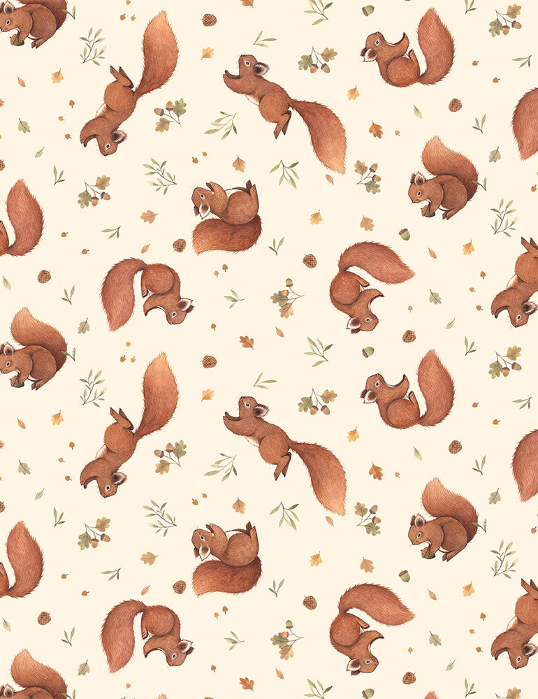 Little Fawn & Friends, Squirrels in Cream