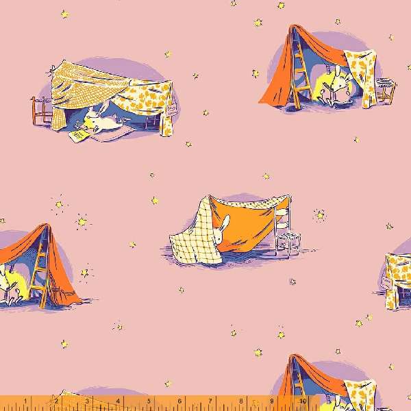 Lucky Rabbit, Quilt Tent in Lilac