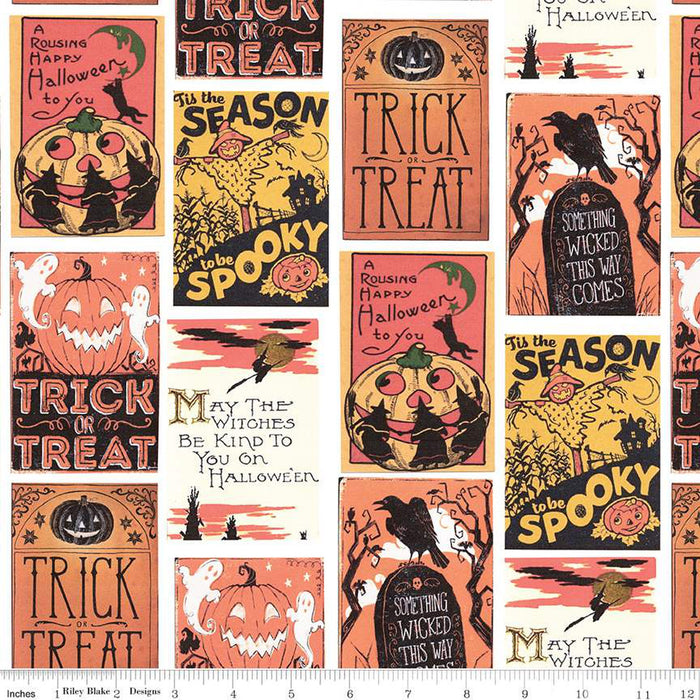 Fright Delight, Cards White