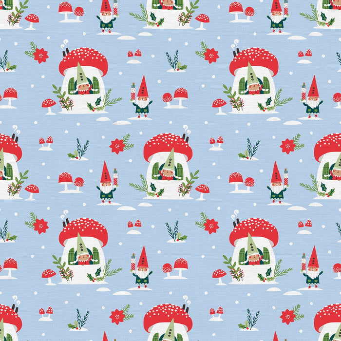Gnomes fabric