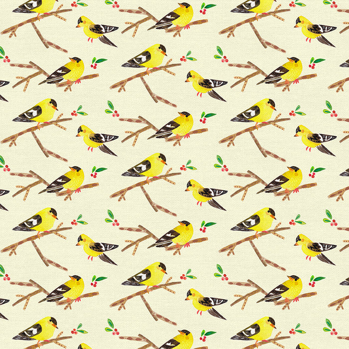 Mod Christmas Birds, Goldfinch