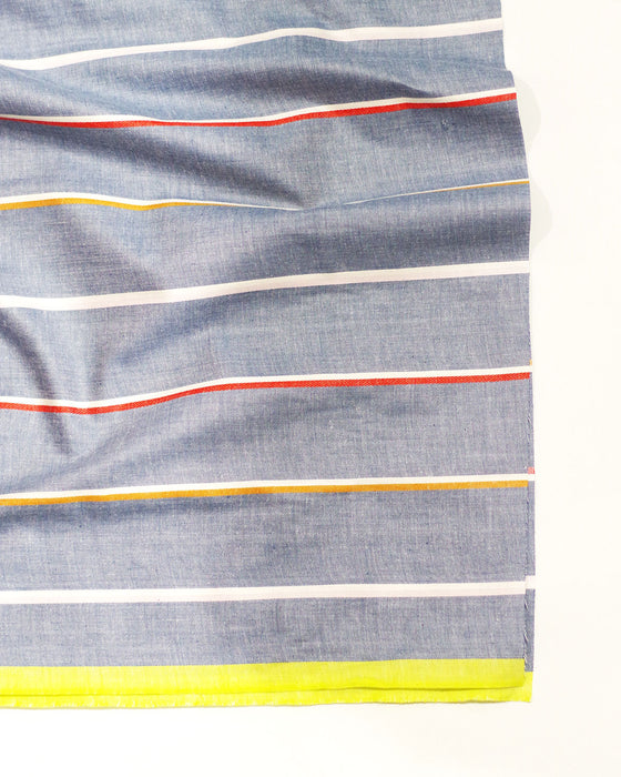 Warp & Weft Heirloom, Linework Lightweight in Blue Slate