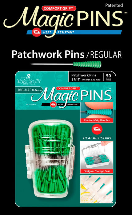 Magic Pins - Patchwork Regular (50 pieces)