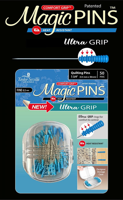 Magic Pins - Ultra Grip Quilting Fine (50 pieces)