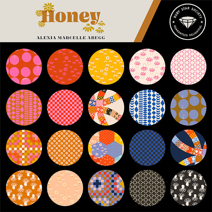 Honey fat eighth bundle by Alexia Marcelle Abegg